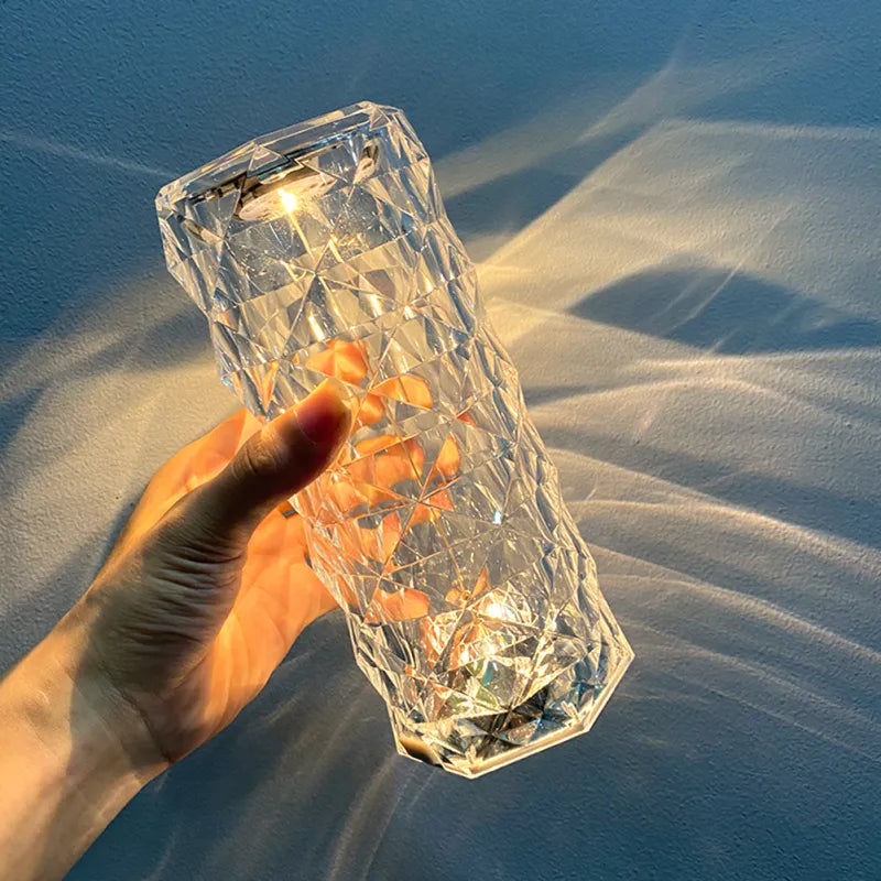 Nordic Crystal Touch Table Lamp